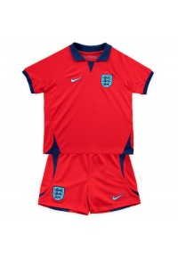 England Babyklær Borte Fotballdrakt til barn VM 2022 Korte ermer (+ Korte bukser)